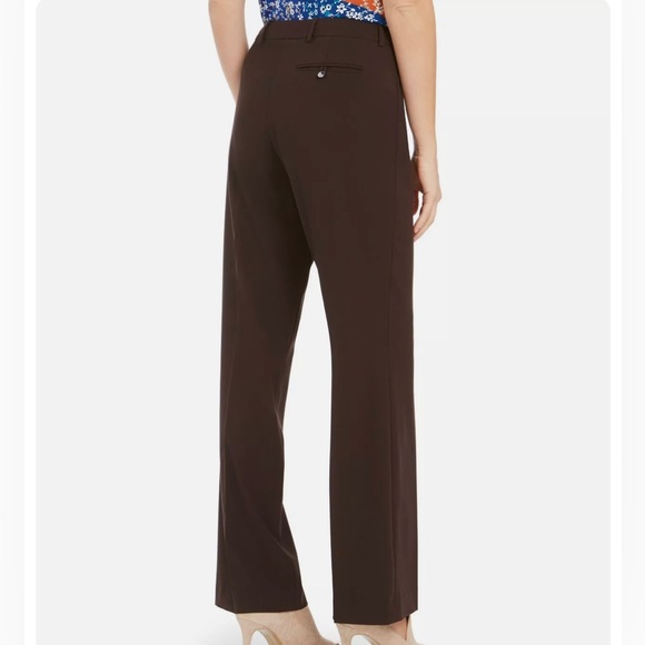 Calvin Klein Modern Fit Trousers Brown - Picture 2 of 5